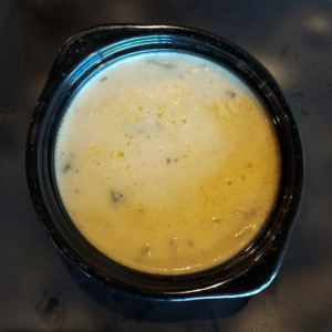 Poblano White Cheddar Soup